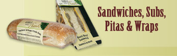 Sandwiches, Subs, Pitas & Wraps